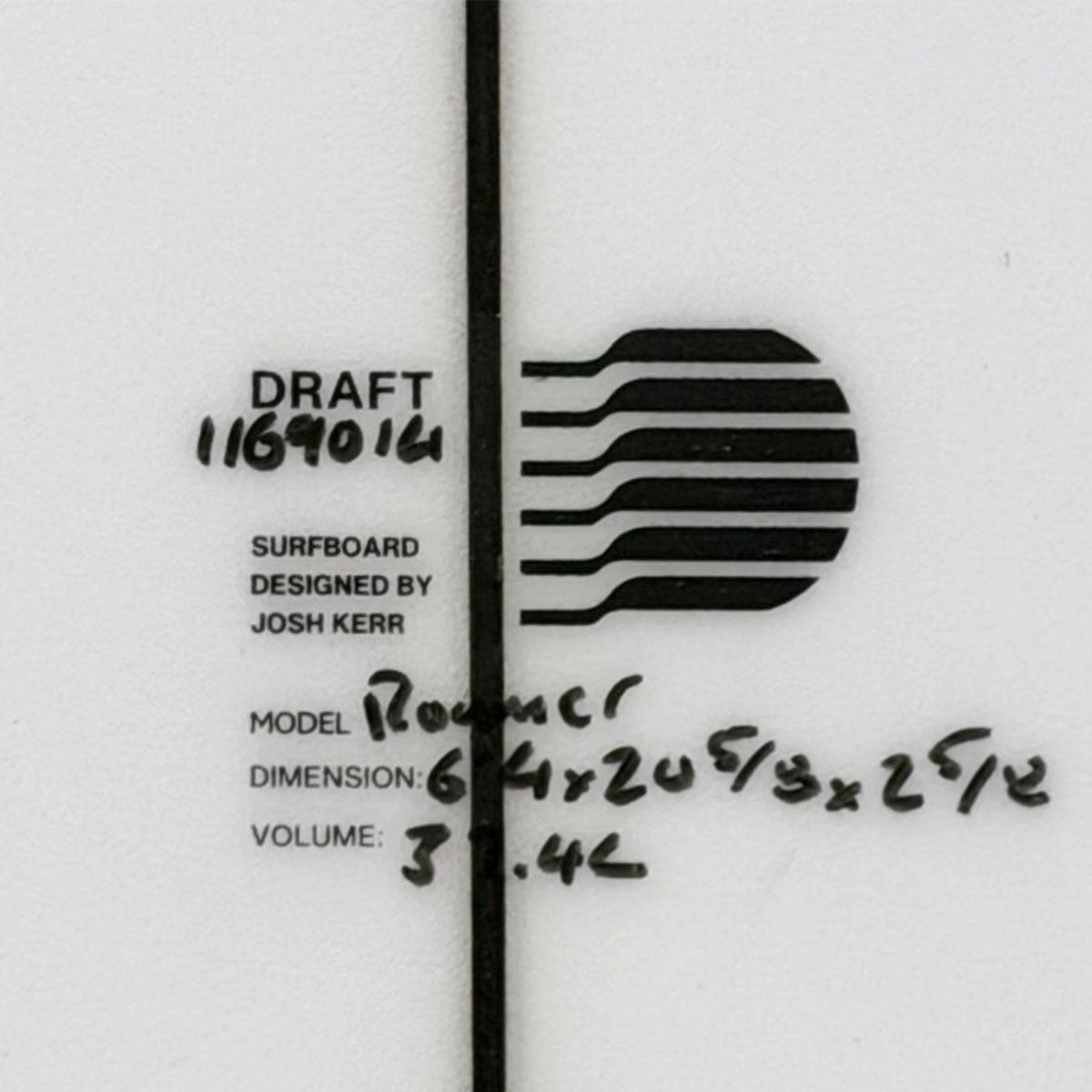 ドラフトDRAFTサーフィンサーフサーフボード板ミッドレングスROAMER1+24CHPUBLANKSエアブラシ11690161DRF