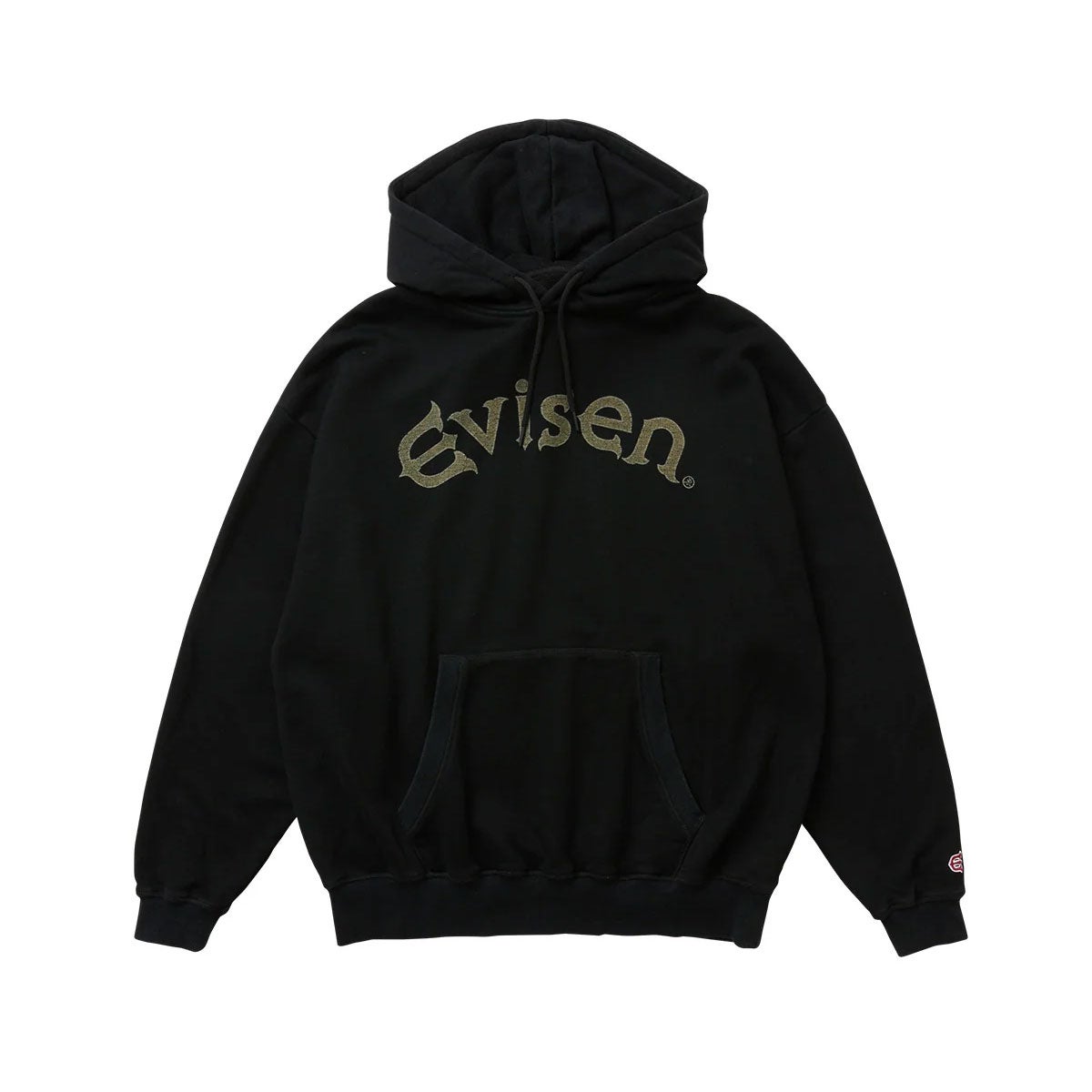 エビセンEVISENスケボースケートボードウェアスウェットパーカーUSEDARCHHOODIE26FW-SW08メンズ男性26FA秋冬