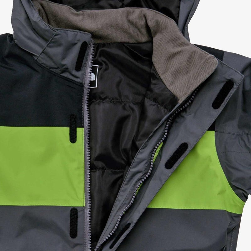ザ・ノース・フェイスTHENORTHFACEスノボースノボスノーボードウェアビブパンツつなぎウォータープルーフワンピースNST62508-ASジュニアキッズ子ども男の子女の子26-27