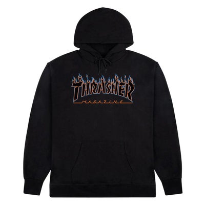 スラッシャーTHRASHERスケボースケートボードウェアスウェットパーカーTHRASHERFLAMEL/SHOOD146021メンズ男性26FA秋冬